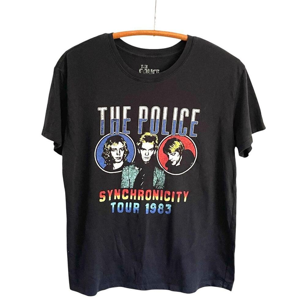 The Police Synchronicity Tour 1983 Tee: 80s, 90s, Y2K